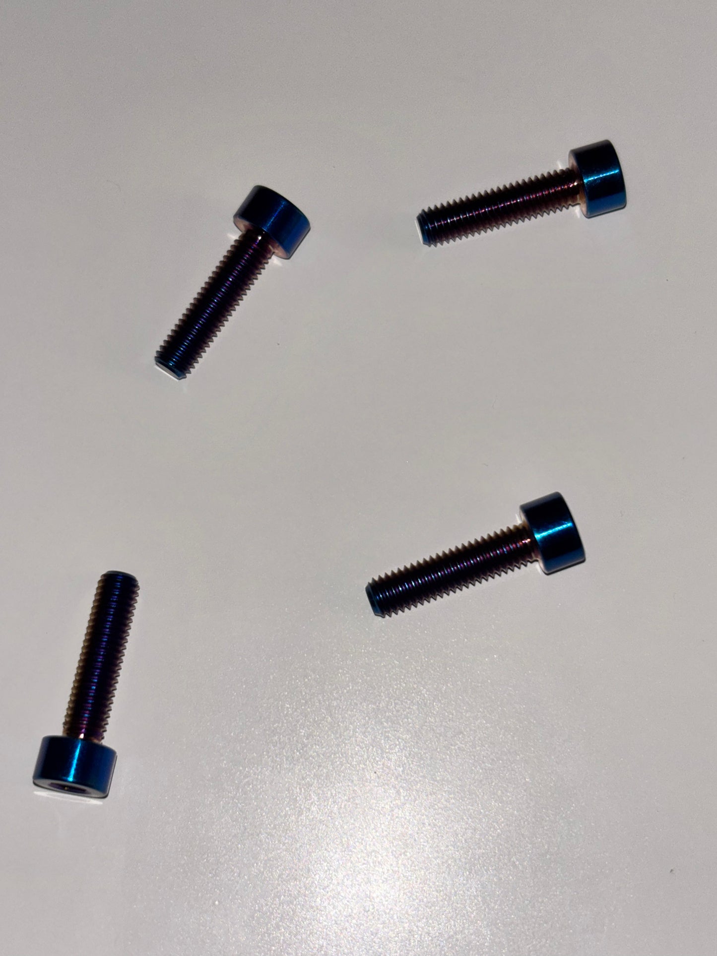 Direct mount riser titanium bolts