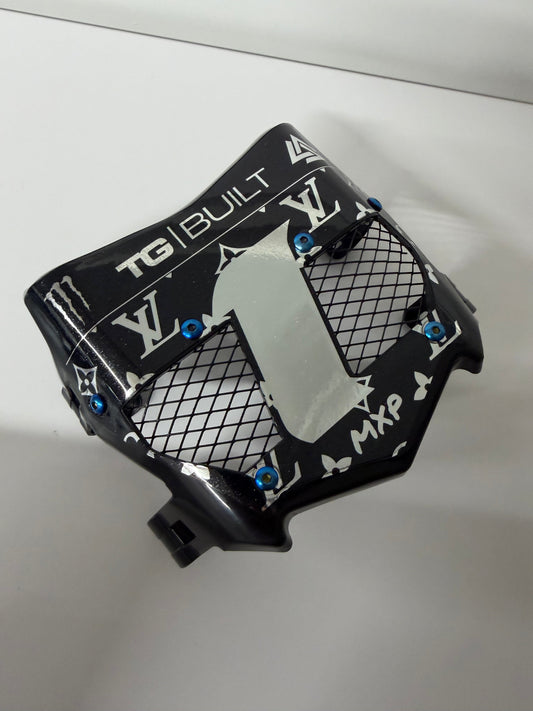 *LV* Real Titanium Motocutz Vented Plate
