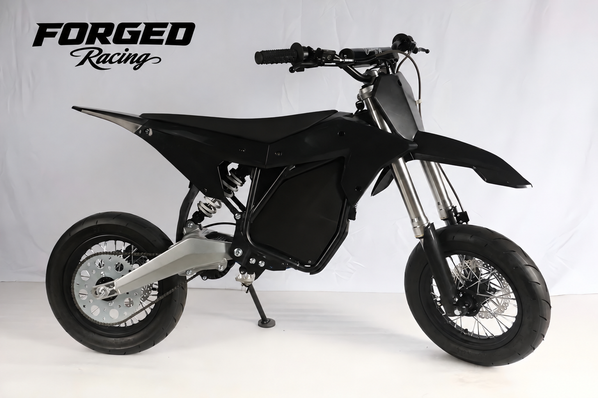 12" Mini E-Moto Supermoto Wheelset Kit β Yozma, Tuttio, Razor & ETM RTR
