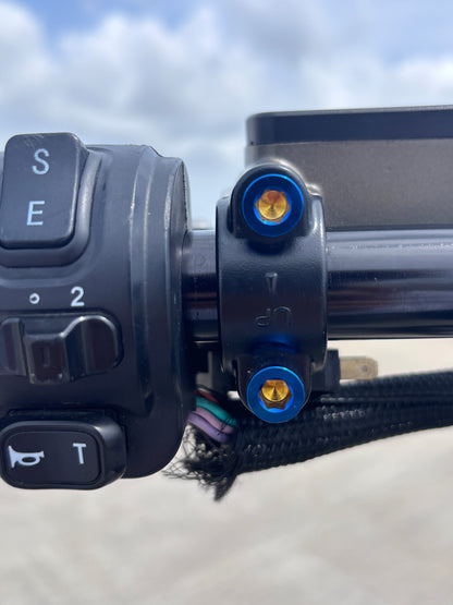 Moto Brake mount titanium