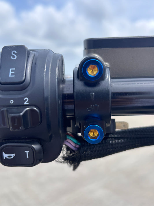 Moto Brake mount titanium