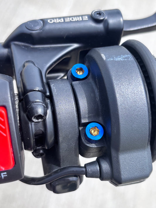 E-Moto throttle titanium