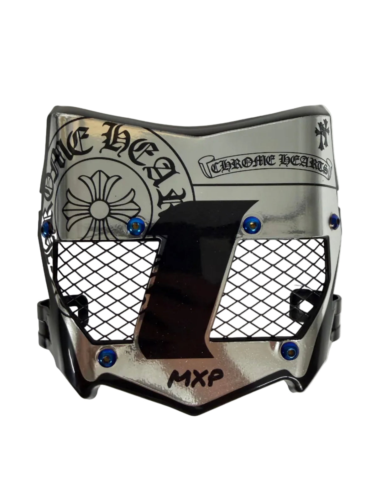 *Crome Hearts* Real Titanium Motocutz Vented Plate