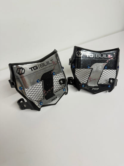 *Blossom Series* Real Titanium Motocutz Vented Plate