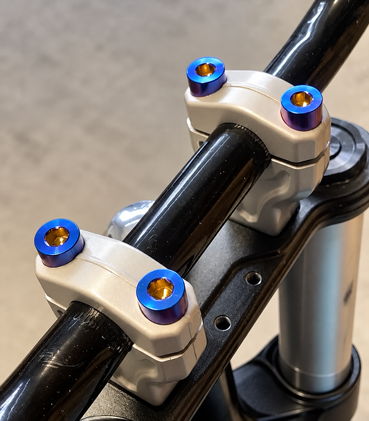 All Pitbike/Minimoto Titanium Bar Clamp Bolts