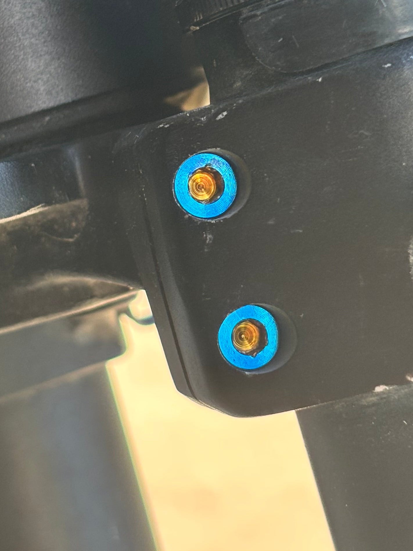 Lower Triple Clamp Titanium Bolts