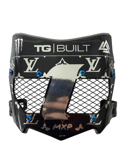 *LV* Real Titanium Motocutz Vented Plate