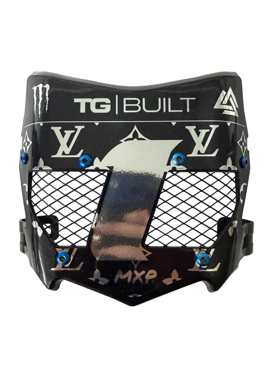 *LV* Real Titanium Motocutz Vented Plate