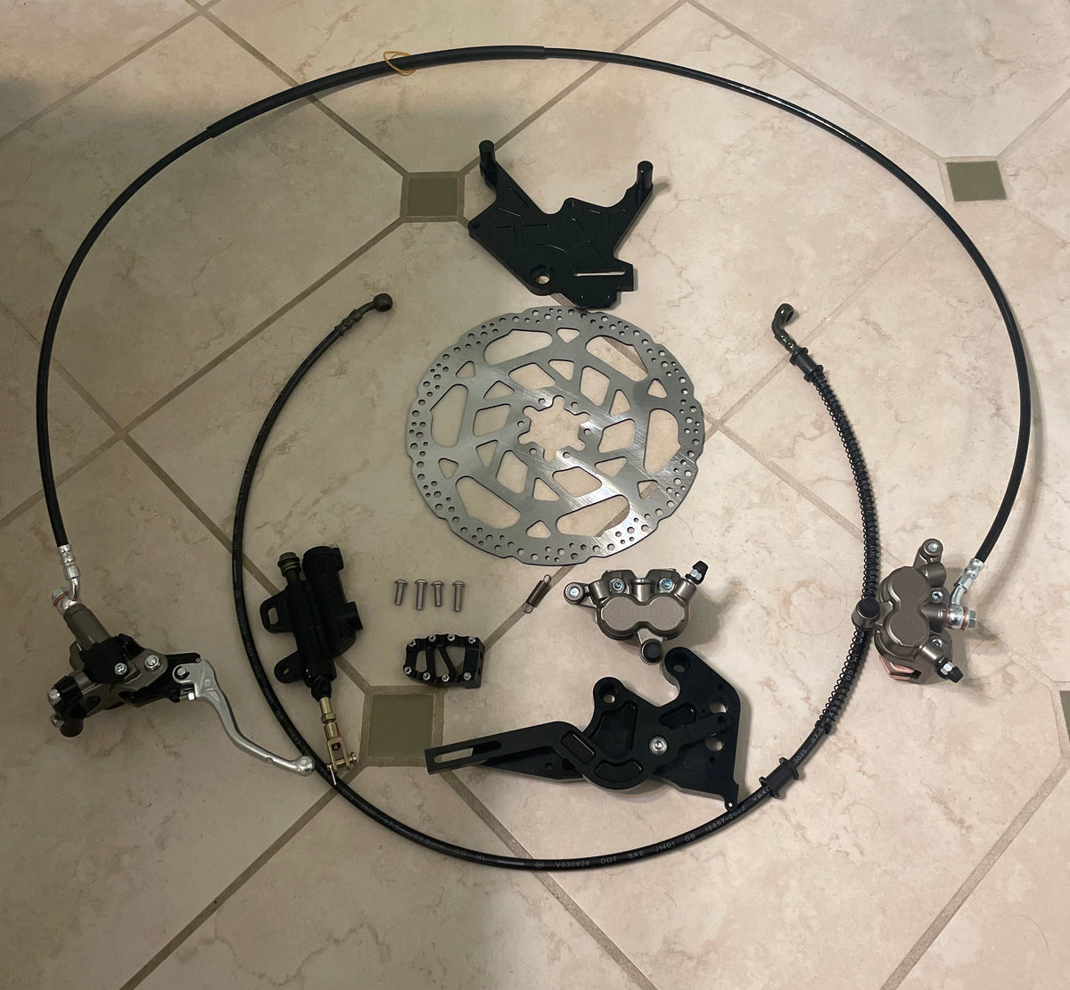 ULTIMATE Surron LBX/E Ride Moto Handbrake & Footbrake Kit