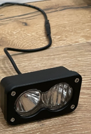 White Battery powered Baja Light