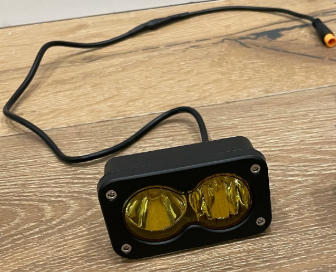 Yellow Battery powered Baja Light
